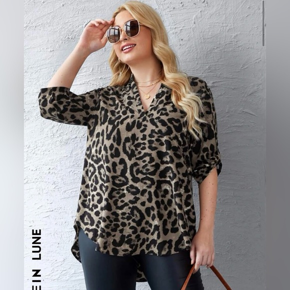 SHEIN CURVE Plus Size Women’s Tunic - Picture 9 of 10